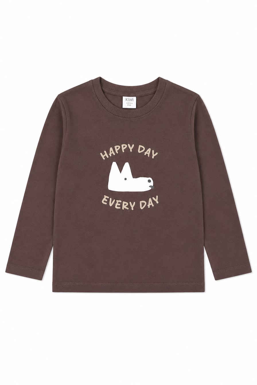361100631-1.webp חולצת בייסיק HAPPY DAY (#361100631) - 1