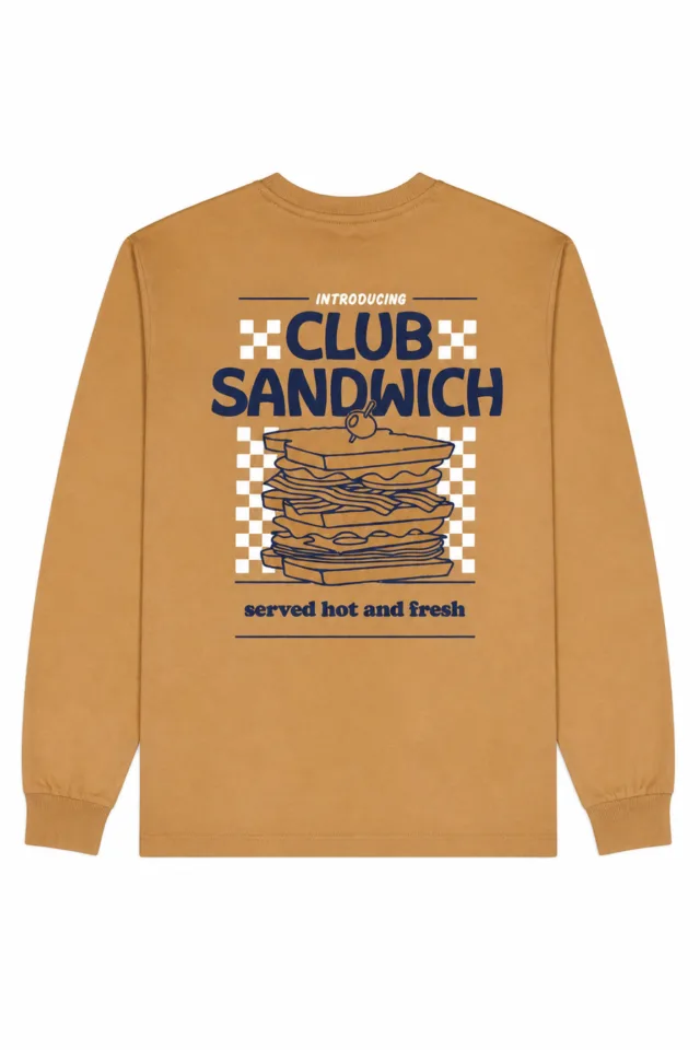חולצת בייסיק CLUB SANDWICH (#3613003113) - 2
