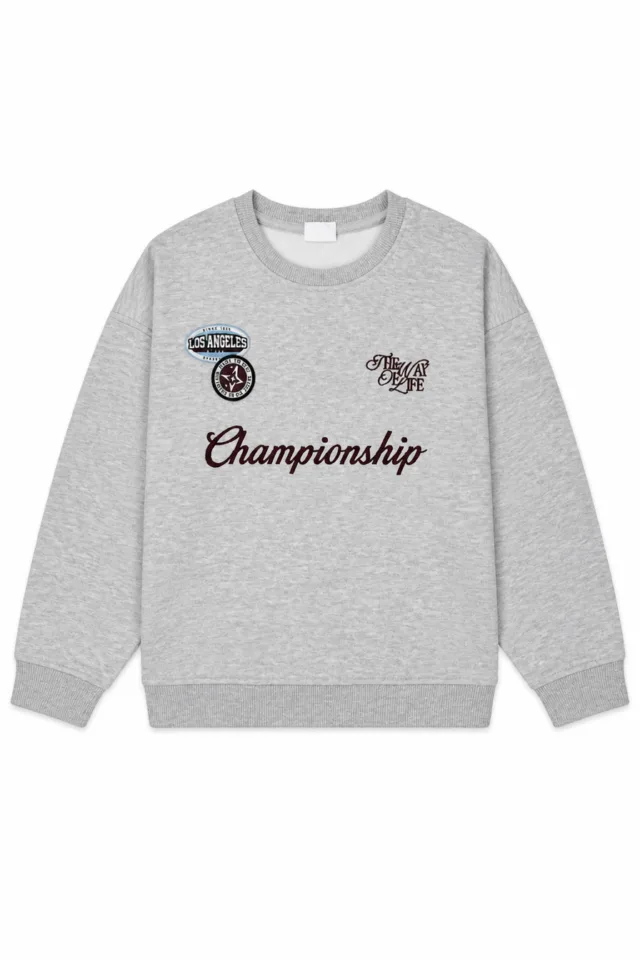 חולצת אוברסייז CHAMPIONSHIP (#461108427) - 1