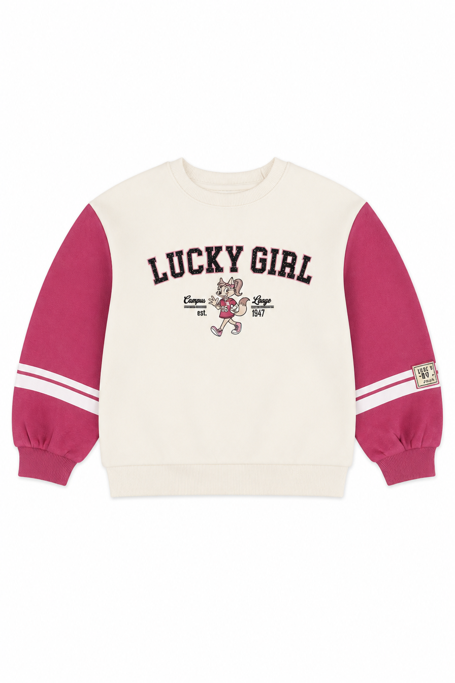 462601180-1.webp חולצת פוטר LUCKY GIRL (#462601180) - 1
